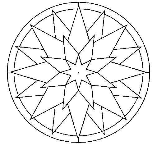 Mandalas pour enfants à colorier avec motifs variés et symétriques