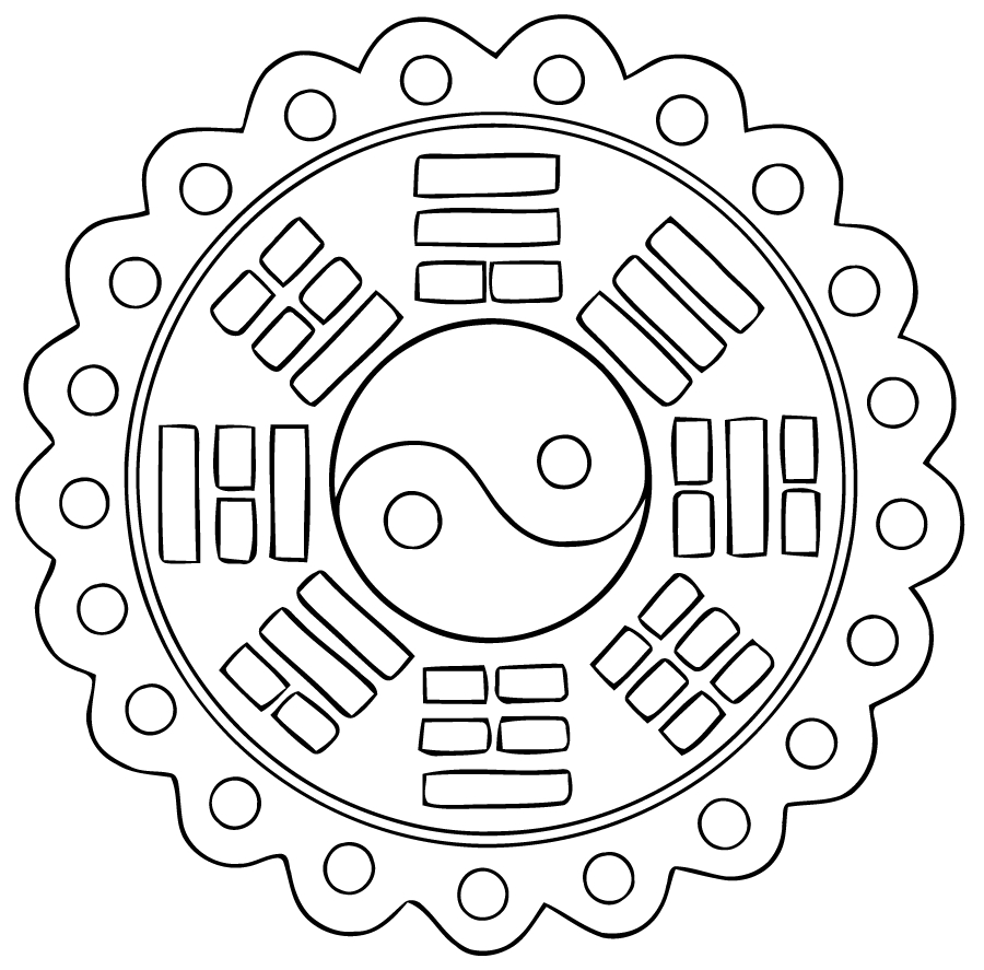 Mandalas pour enfants à colorier avec des motifs variés