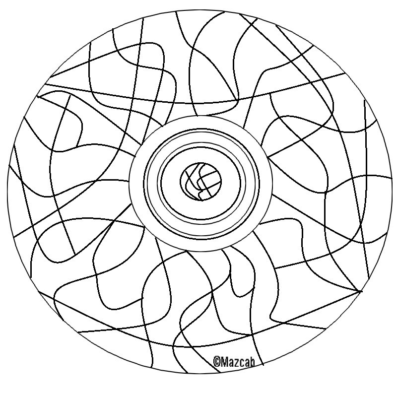 Mandalas pour enfants à colorier avec des motifs variés et harmonieux