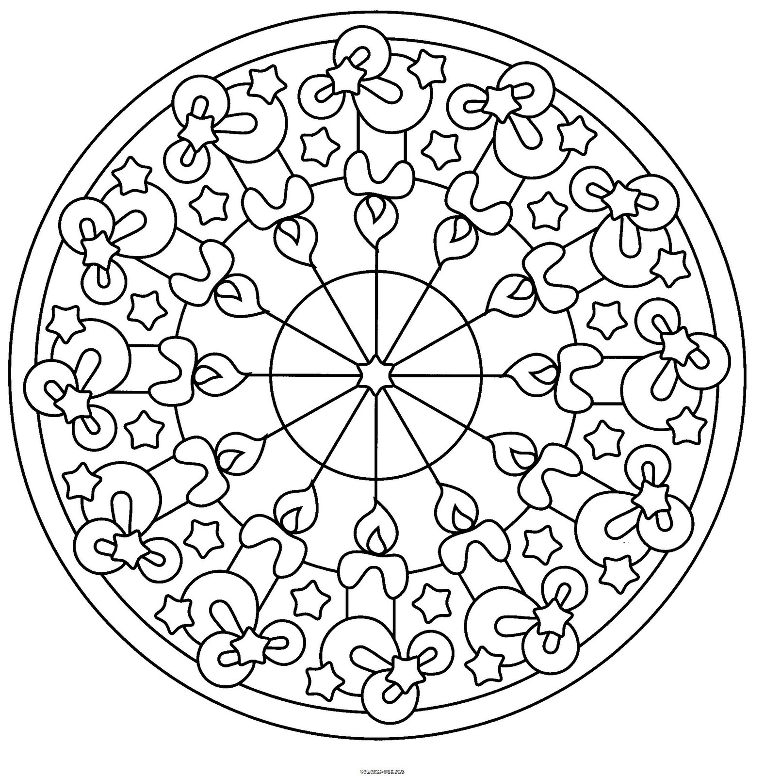 Coloriage de mandalas originaux avec motifs géométriques et floraux Coloriage de mandalas originaux avec motifs géométriques et floraux