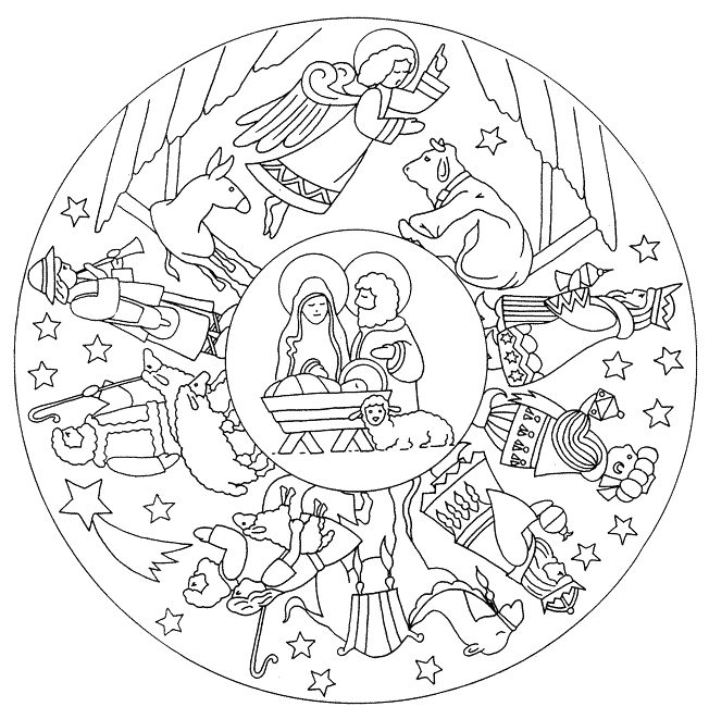 Coloriage de mandalas aux motifs floraux et géométriques
