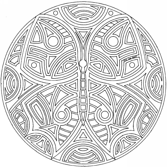 Coloriage de mandalas avec motifs géométriques et floraux Coloriage de mandalas avec motifs géométriques et floraux