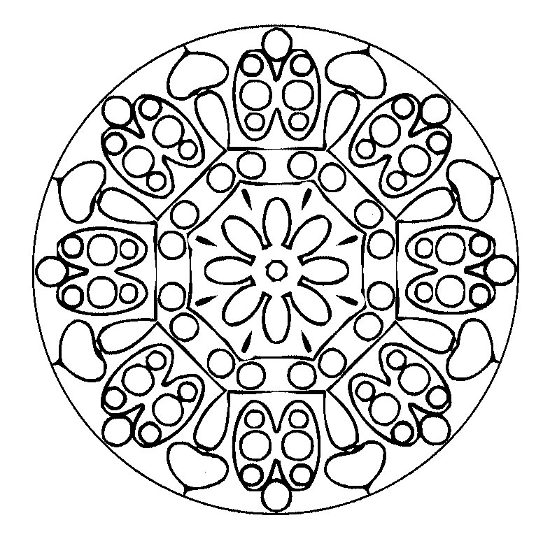 Coloriage de mandalas élaborés aux motifs floraux et géométriques Coloriage de mandalas élaborés aux motifs floraux et géométriques