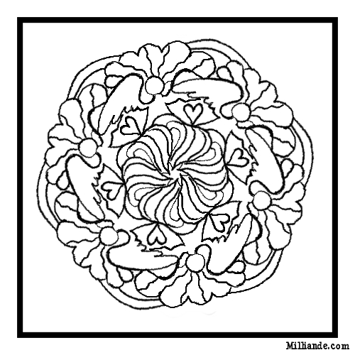 Mandalas à colorier : motifs géométriques captivants Mandalas à colorier : motifs géométriques captivants