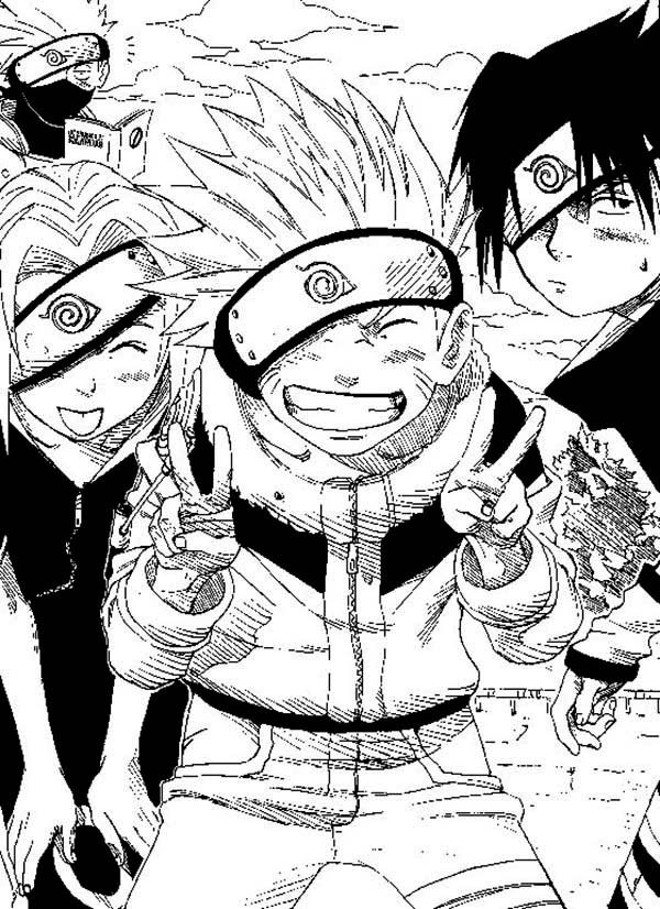 Héros de mangas en pleine action dans un décor dynamique