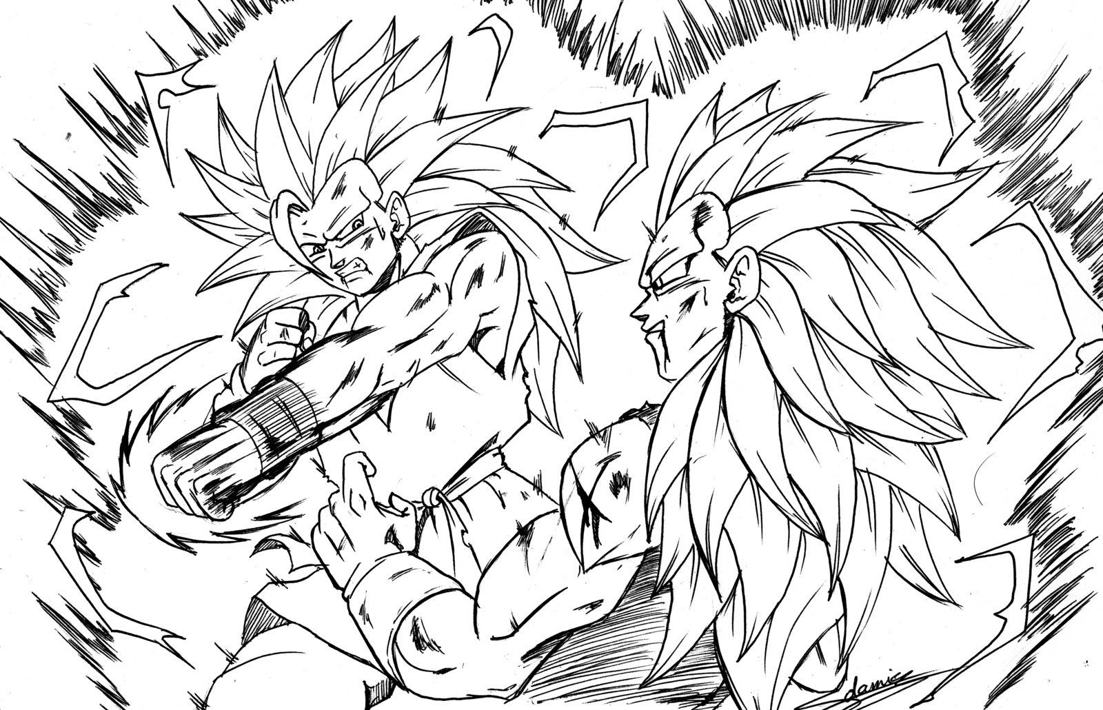 Un jeune héros de manga s'apprête à combattre dans un décor dynamique
