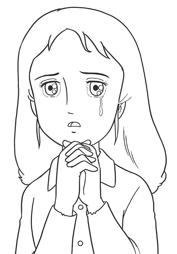 Personnage de manga en pleine action avec un décor dynamique
