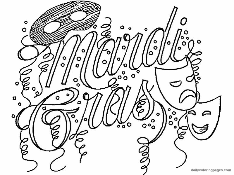 Masques et confettis : scène festive de Mardi Gras