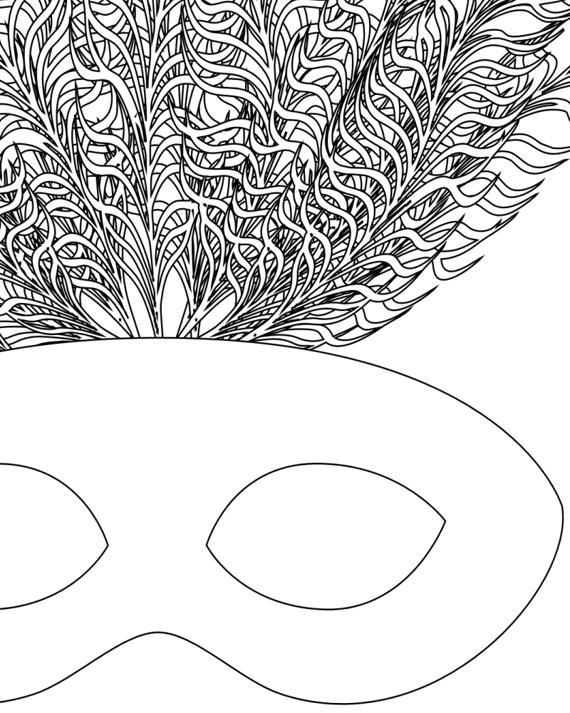 Coloriage Mardi Gras #26117 à imprimer Coloriage Mardi Gras #26117 à imprimer