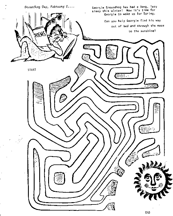 Coloriage d'une marmotte paisible dans son habitat naturel