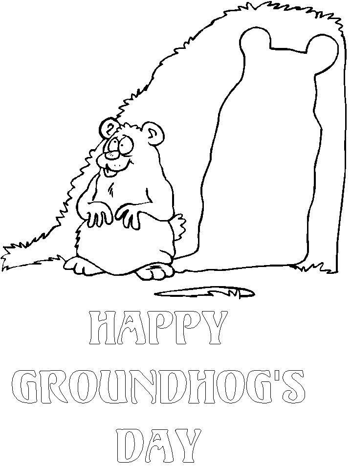 Coloriage d'une marmotte dans son habitat naturel Coloriage d'une marmotte dans son habitat naturel