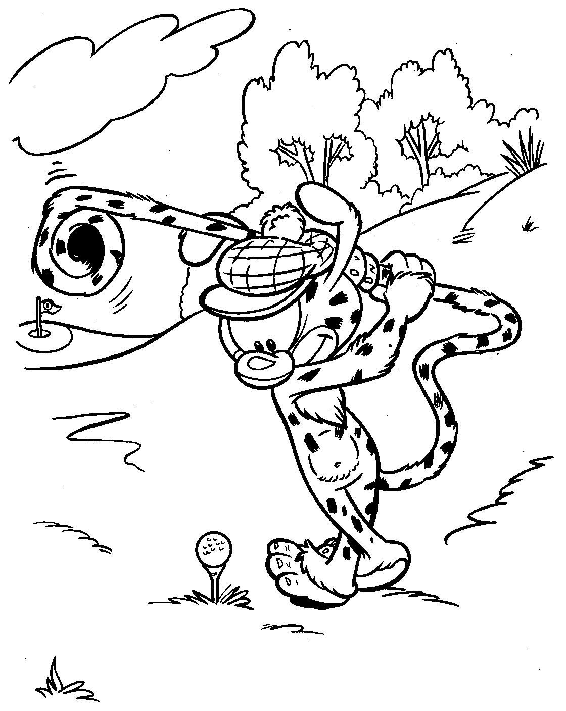 Un marsupilami espiègle dans la jungle luxuriante