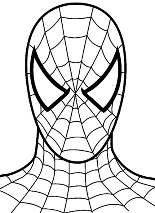 Coloriage d'un masque original avec des motifs variés