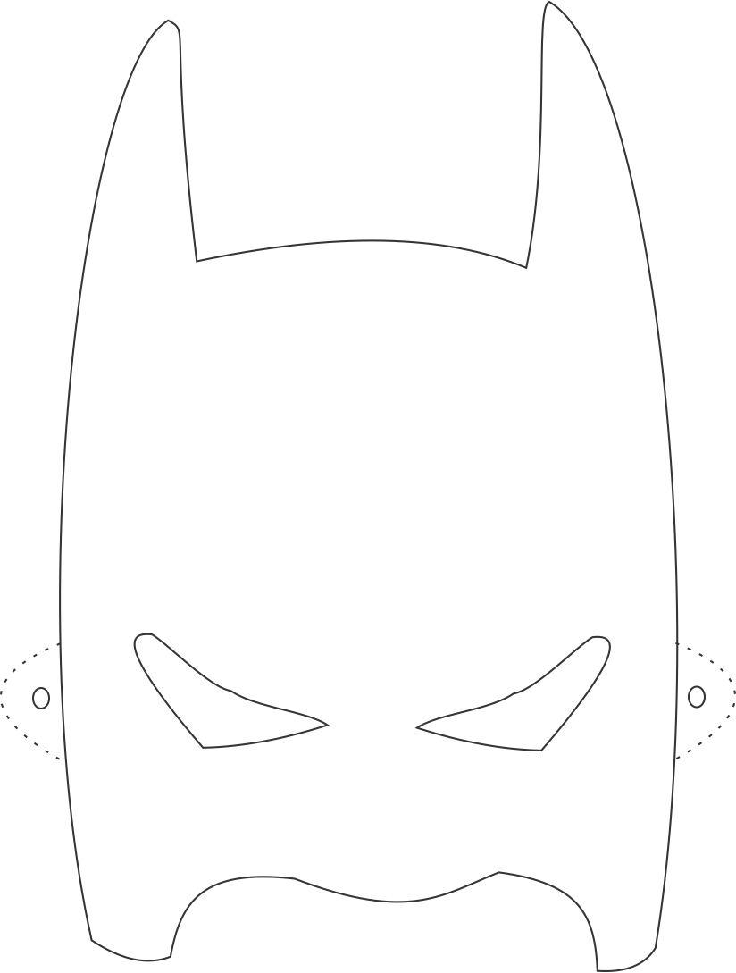 Coloriage d'un masque original avec motifs variés