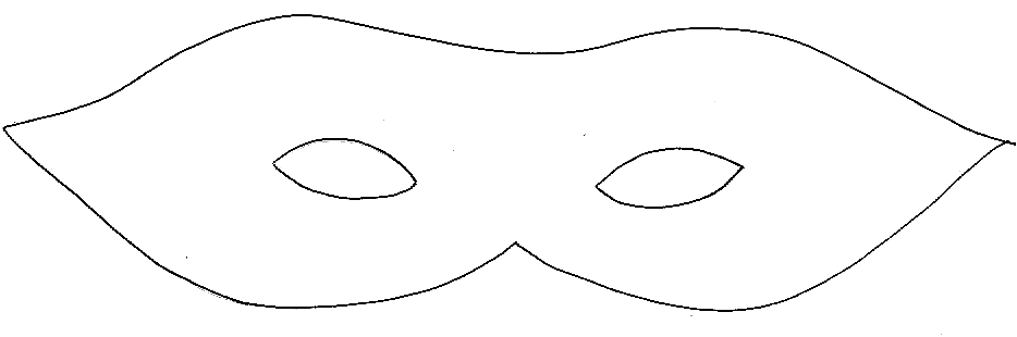 Coloriage d'un masque original avec motifs variés