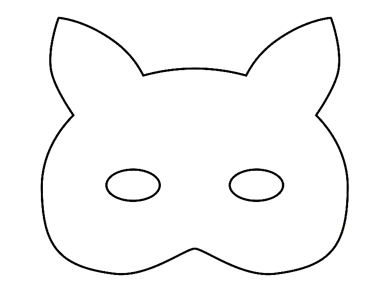 Coloriage d'un masque original avec des motifs variés