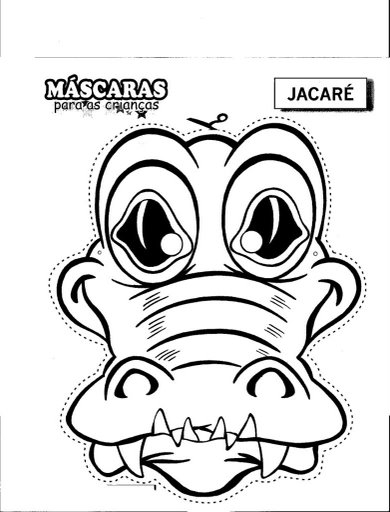 Masque original à colorier avec motifs variés