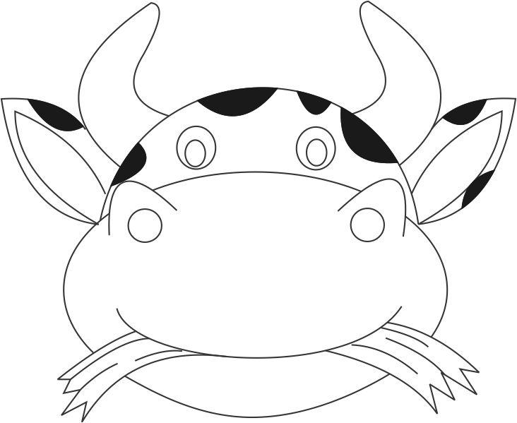 Coloriage d'un masque original avec motifs variés