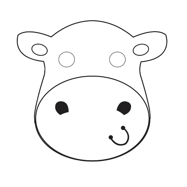 Coloriage d'un masque original avec motifs variés