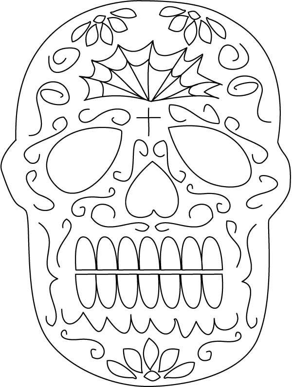 Coloriage de masque original détaillé avec motifs variés