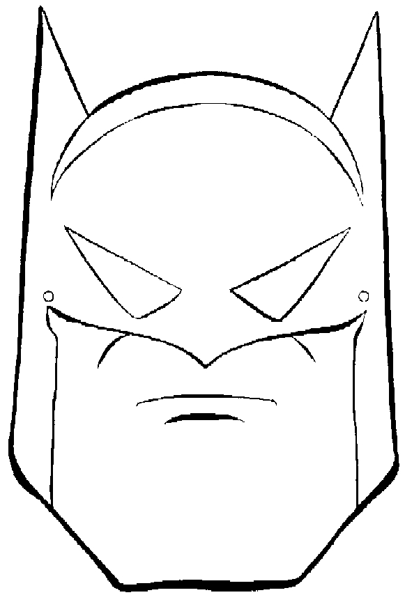 Coloriage d'un masque original avec motifs variés