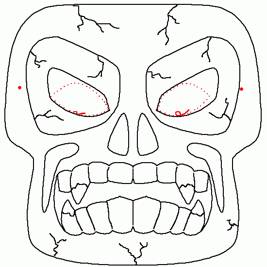 Coloriage d'un masque original avec motifs variés