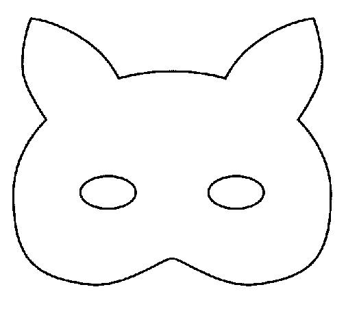 Coloriage d'un masque original avec motifs variés