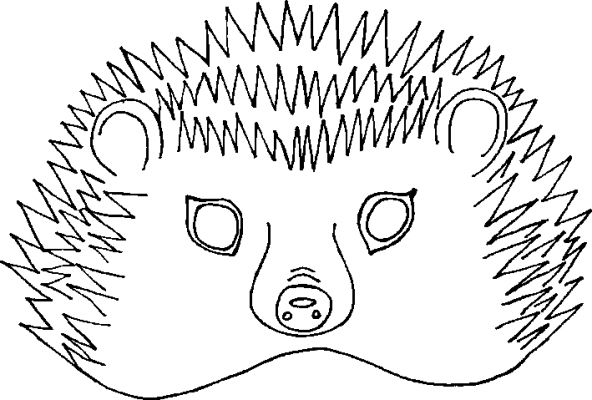 Coloriage d'un masque original avec motifs variés Coloriage d'un masque original avec motifs variés