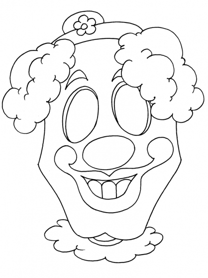Coloriage d'un masque original avec motifs variés