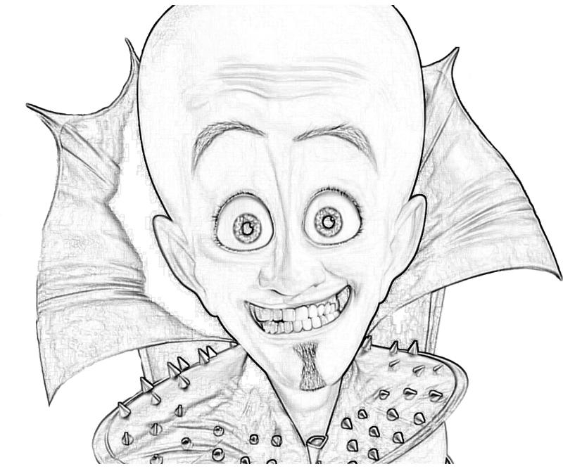 Megamind en pleine action avec son fidèle compagnon