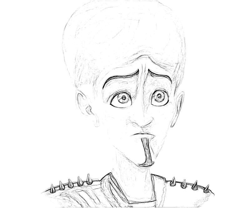 Megamind en pleine action avec son fidèle compagnon