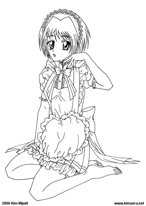 Coloriage de Mew Mew Power : les héroïnes en action avec leurs pouvoirs Coloriage de Mew Mew Power : les héroïnes en action avec leurs pouvoirs