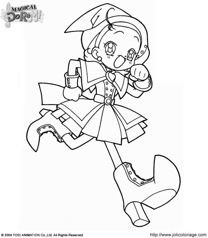 Coloriage Mew Mew Power #18560 à imprimer