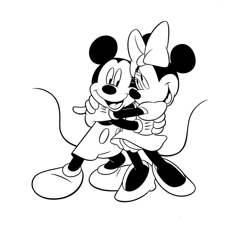 Mickey Mouse en train de sourire avec une étoile autour de lui
