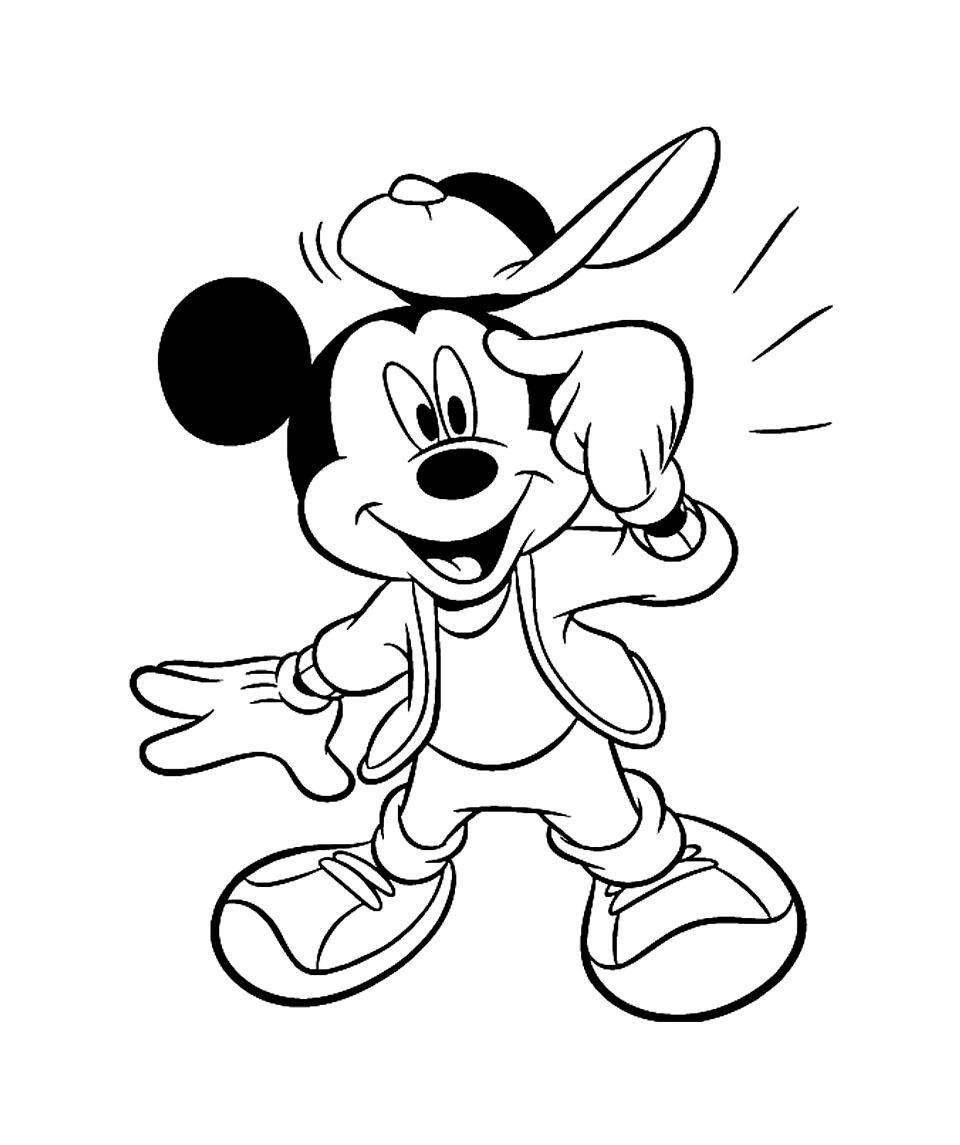 Mickey Mouse en pleine aventure dans un décor ludique