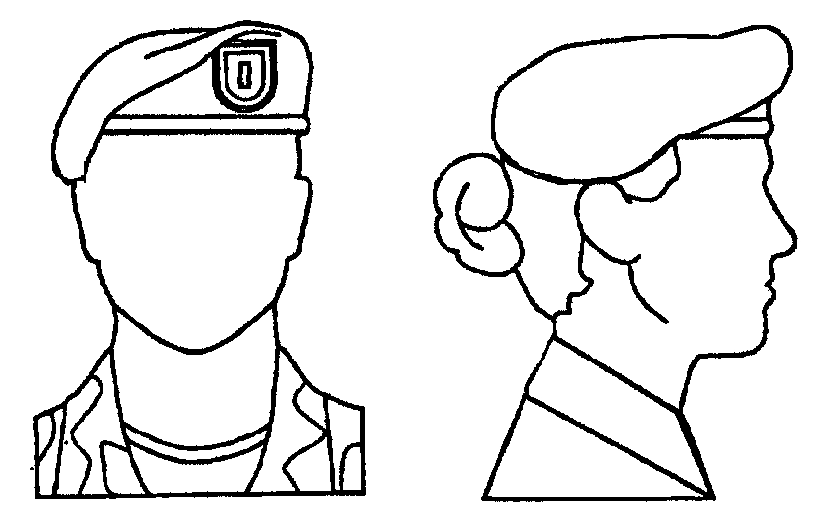 Coloriage d'un soldat en mission dans un environnement militaire