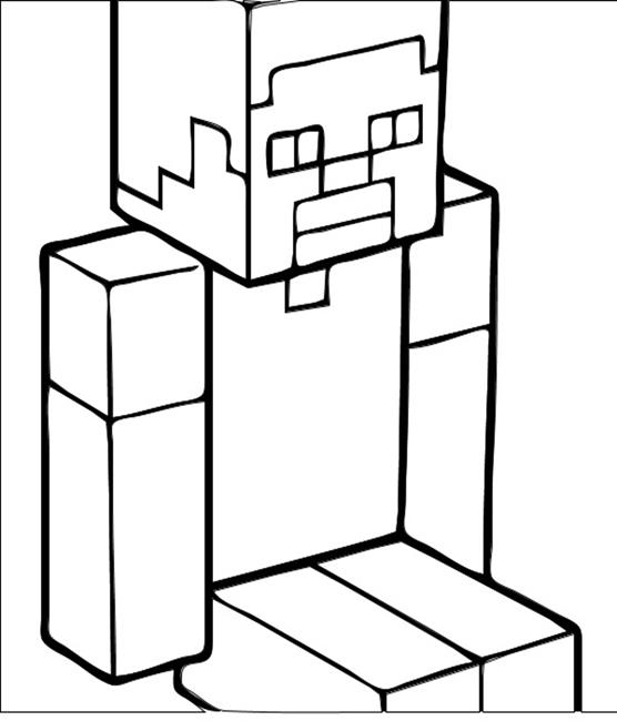 Personnages de Minecraft en pleine aventure dans un décor pixelisé