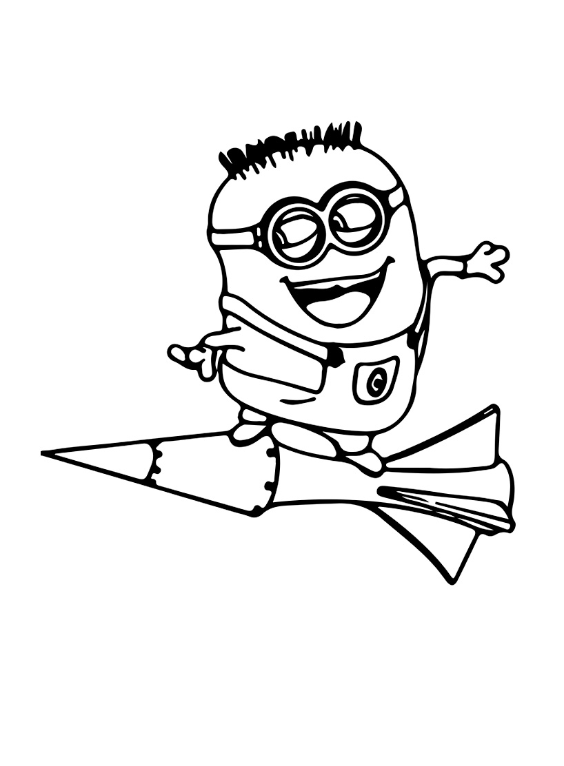 Minions espiègles se préparant à l'aventure