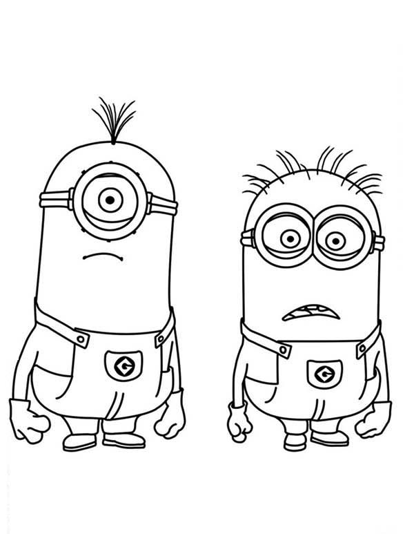 Minions joyeux en pleine activité ludique