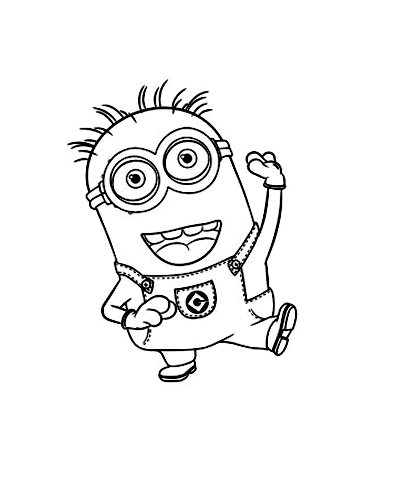 Minions joyeux en pleine activité dans un décor ludique
