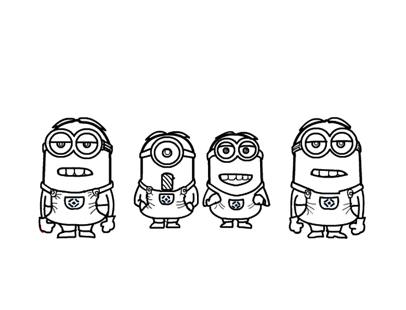 Minions joyeux en pleine aventure avec des accessoires amusants