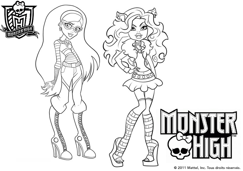 Personnage de Monster High avec un style audacieux dans un décor mystérieux