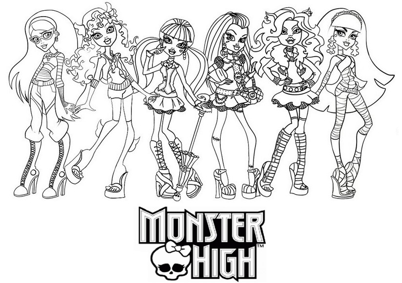 Personnage de Monster High en pleine pose artistique