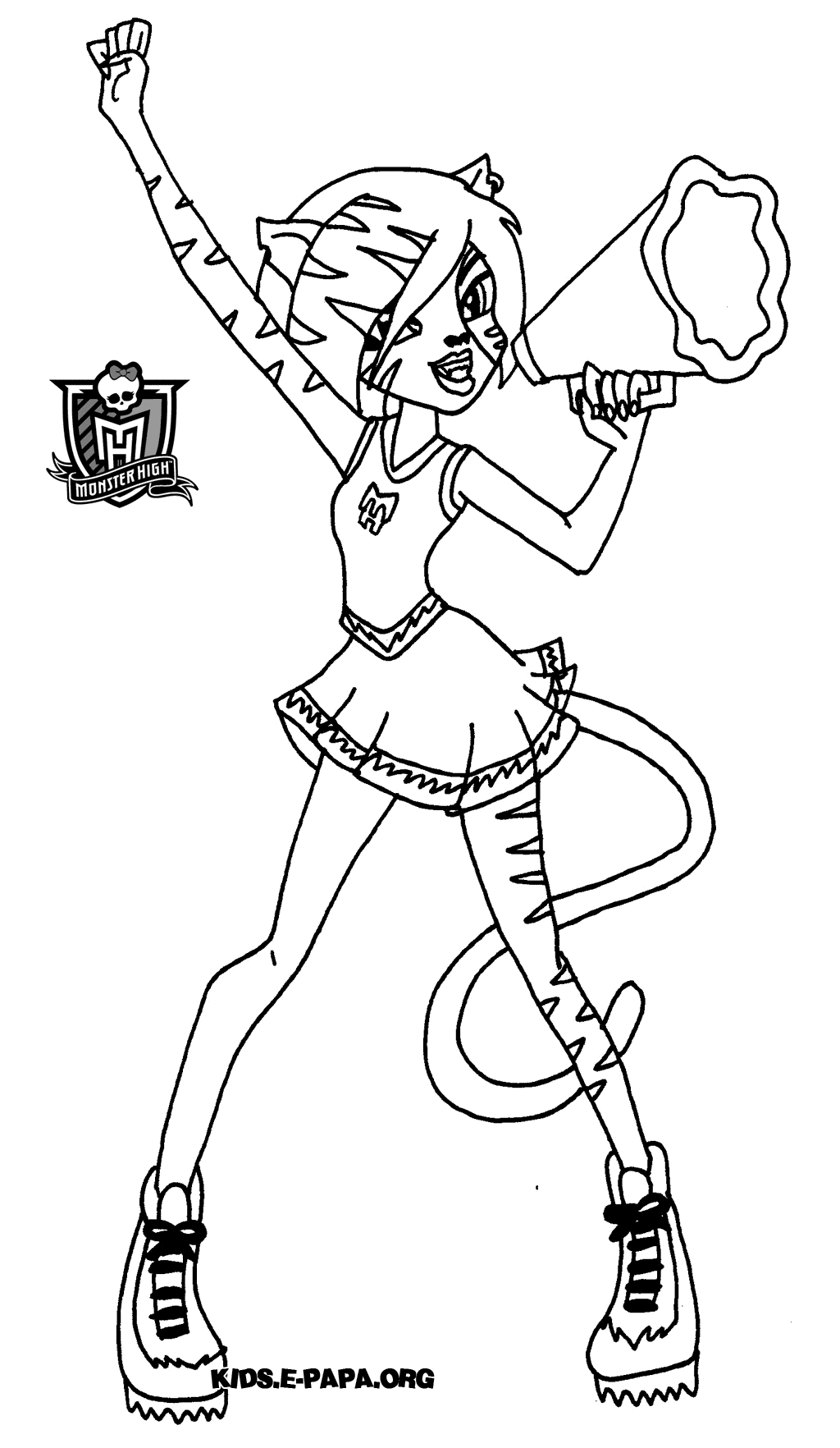 Coloriage Monster High #52025 à imprimer Coloriage Monster High #52025 à imprimer