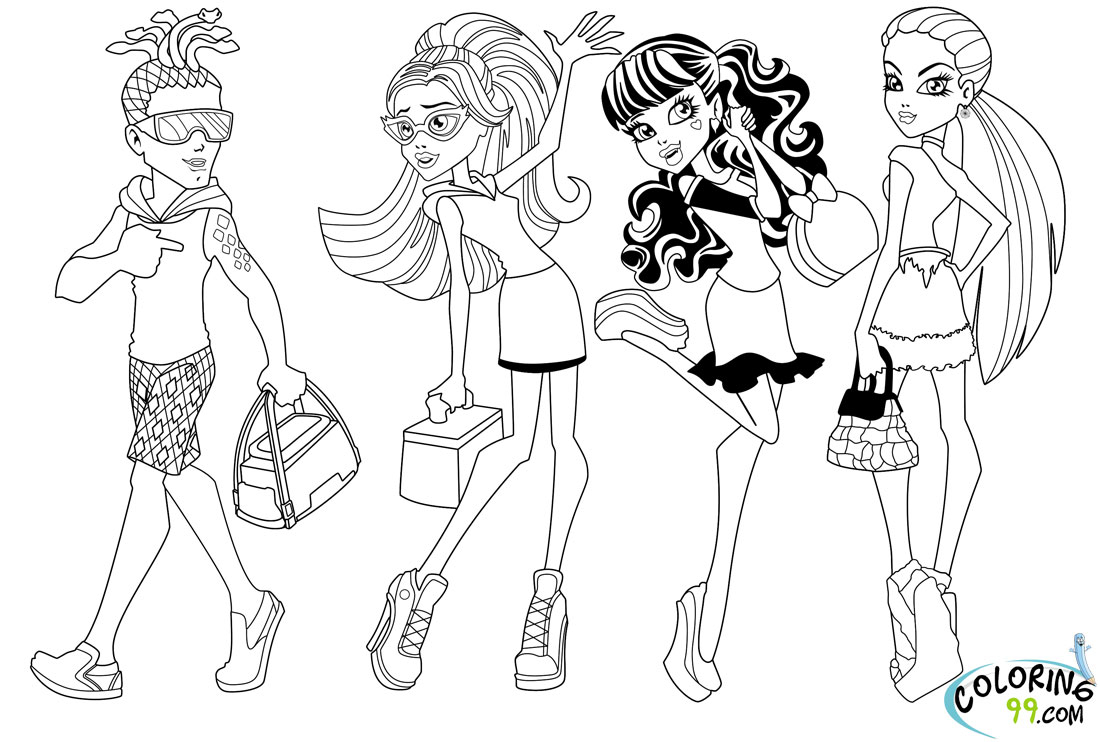 Monster High : une élève en pleine préparation pour une fête