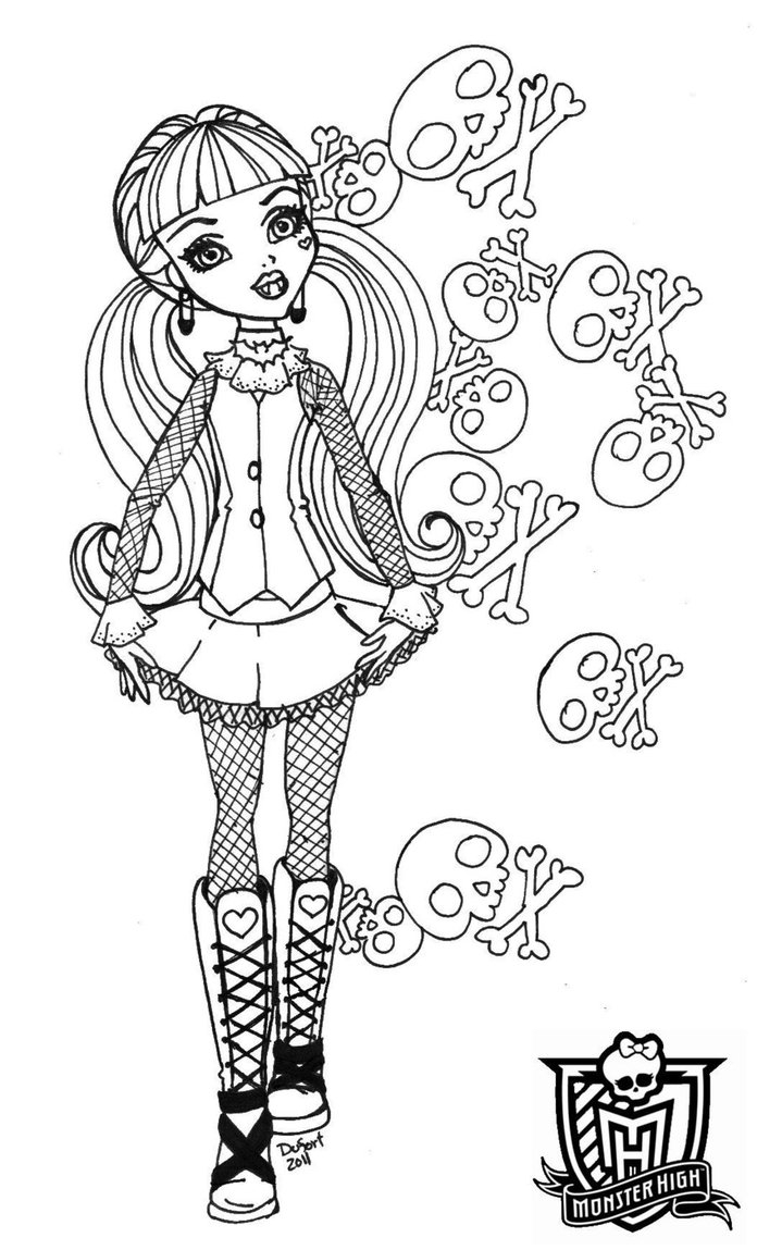 Monster High : Une élève en pleine préparation pour une fête