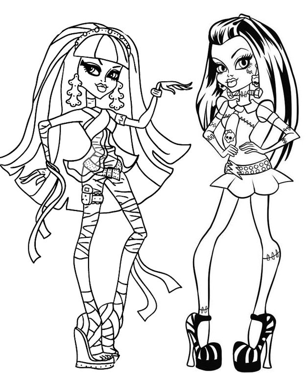 Personnage de Monster High en pleine pose dynamique