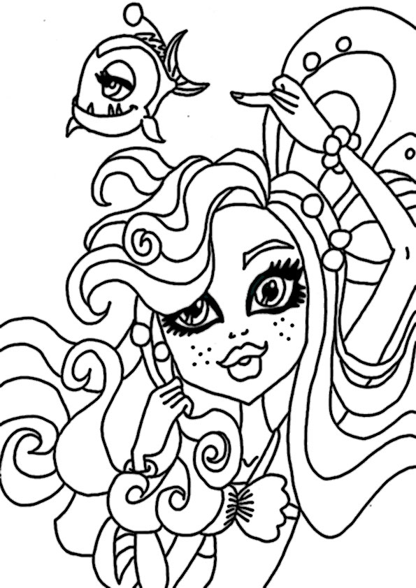 Monster High : une adolescente à la mode entourée d'accessoires stylés