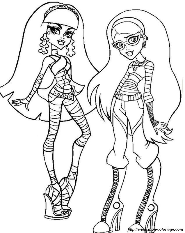 Personnage de Monster High en pleine pose créative
