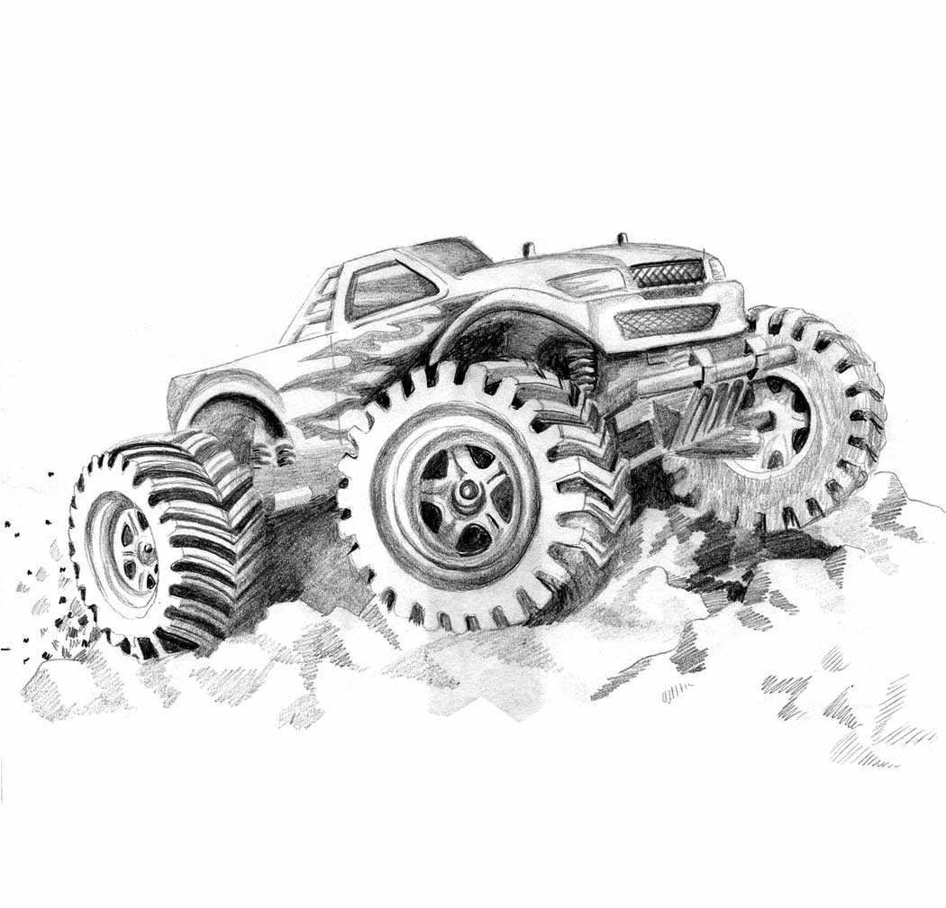 Coloriage Monster Truck #46846 à imprimer Coloriage Monster Truck #46846 à imprimer